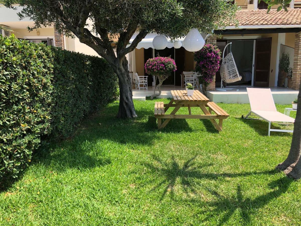 Aqua Seafront Glyfada Corfu Beach House With Garden Exterior photo